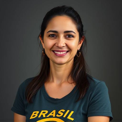 Foto de Ana Paula Oliveira, fundadora da Brasil Camisetas