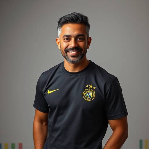 Foto de Roberto Santos, designer da Brasil Camisetas